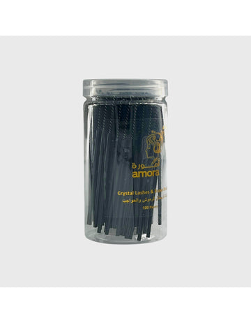 Amora Disposable Eyelash Makeup Brushes - Pack of 50 - Mascara Application